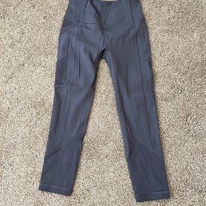 Lululemon invigorate high rise crop leggings